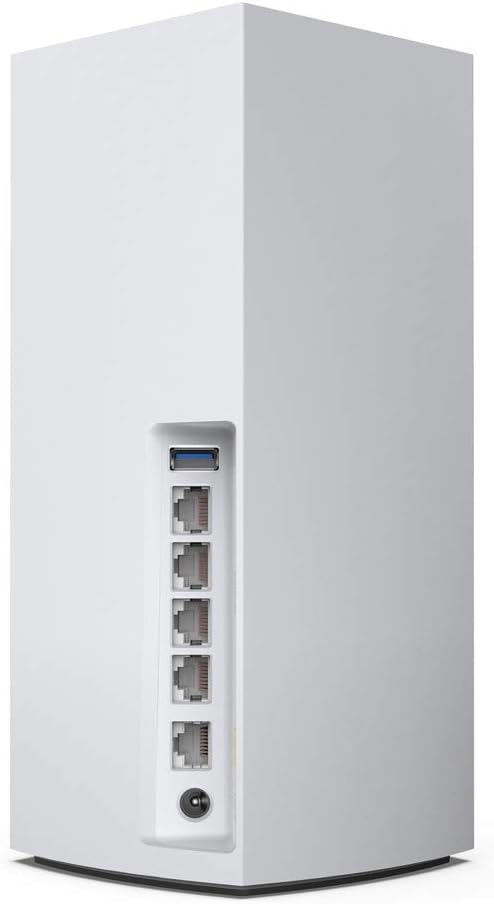 Linksys Velop MX10600 Tri-Band WiFi 6 Mesh AX5300 – Nahtloses WLAN für 525m²