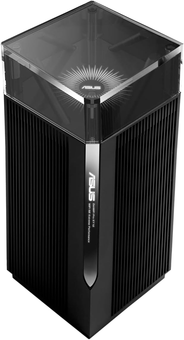 ASUS ZenWiFi Pro ET12 AXE11000 Tri-Band WiFi 6E Mesh-System: Ultraschnell, 6GHz, 2.5G Ports