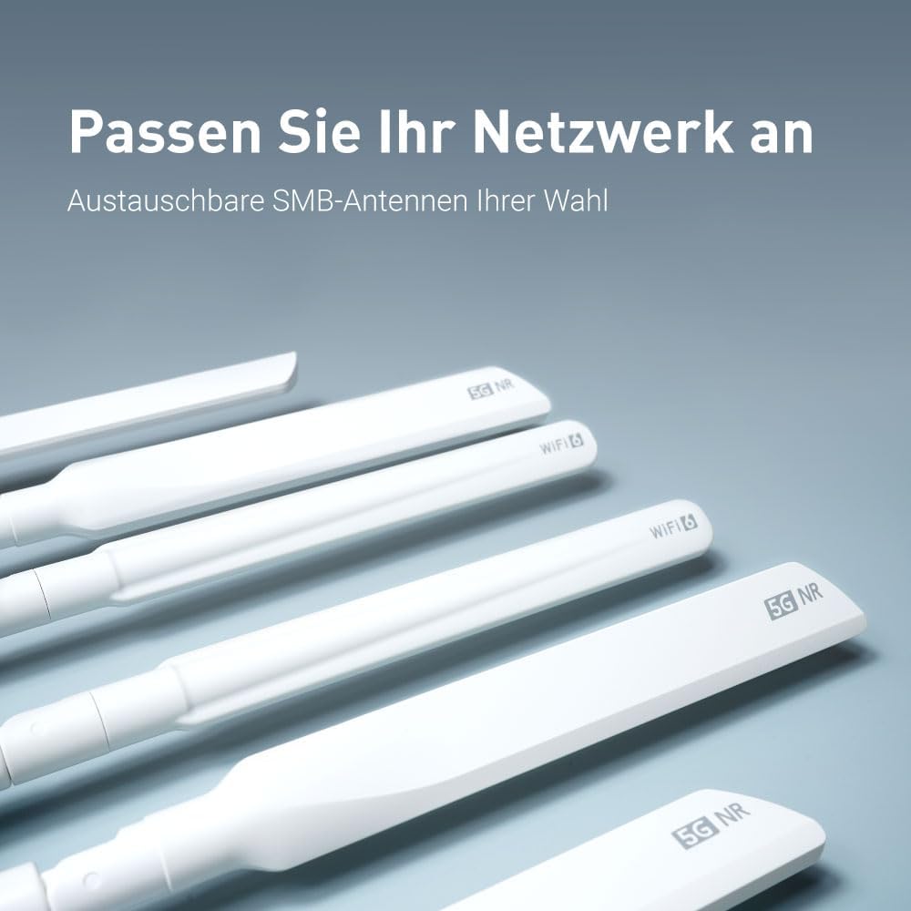 GL.iNet Spitz AX 5G NR AX3000 WLAN 6 Router: Multi-WAN, Dual-SIM, OpenWrt, RV-fähig