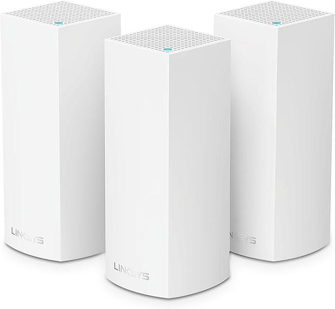 Linksys Velop AC6600 Tri-Band Mesh WLAN System 3er-Pack für 4+ Schlafzimmer
