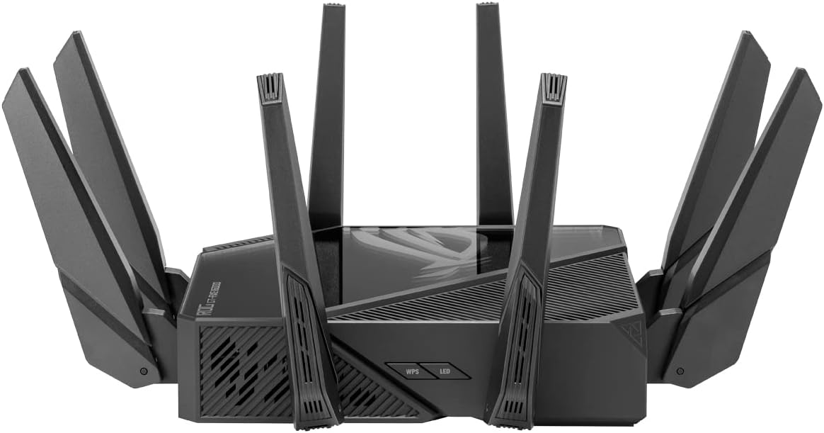 ASUS ROG Rapture GT-AXE16000 WiFi 6E Gaming Router: 16000Mbit/s, 10G, AiMesh
