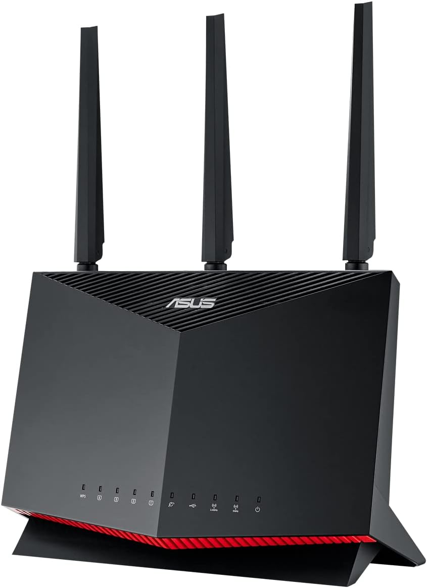 ASUS RT-AX86S AX5700 WiFi 6 Gaming-Router Dualband Gigabit AiMesh AiProtection