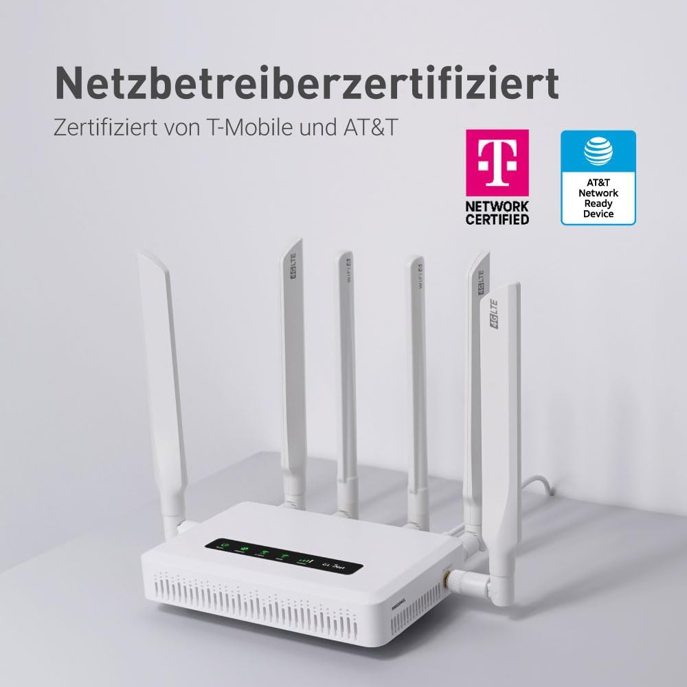 GL.iNet Spitz AX 5G NR AX3000 WLAN 6 Router: Multi-WAN, Dual-SIM, OpenWrt, RV-fähig