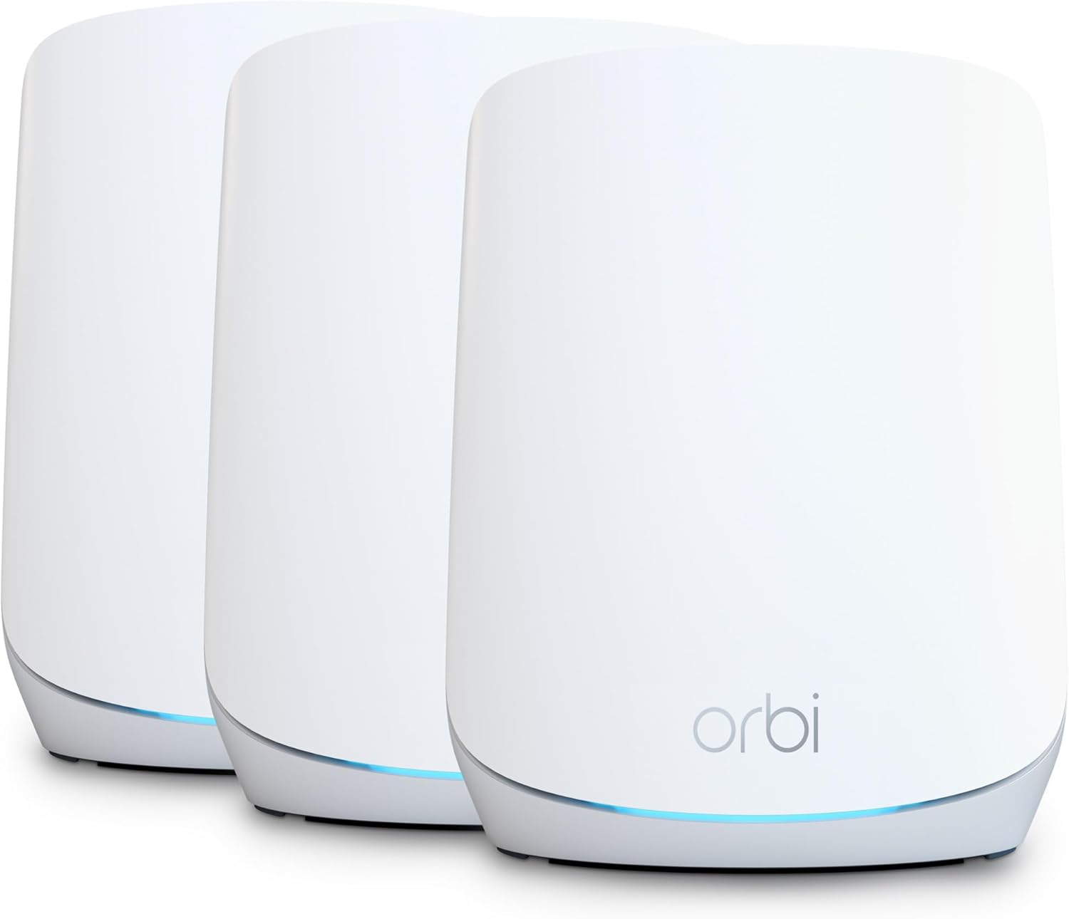 NETGEAR Orbi RBK763S WiFi 6 Mesh System AX5400 – Router mit 2 Satelliten für 525m² Abdeckung