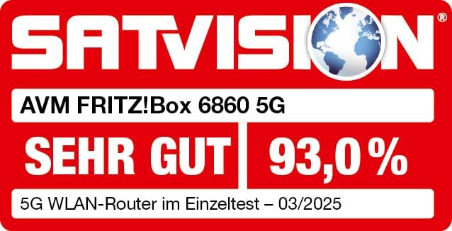 AVM FRITZ!Box 6860 5G Router: Robustes Wi-Fi 6 Outdoor/Indoor Mobilfunk-Internet mit PoE+