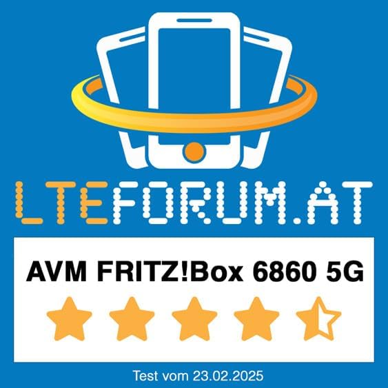 AVM FRITZ!Box 6860 5G Router: Robustes Wi-Fi 6 Outdoor/Indoor Mobilfunk-Internet mit PoE+