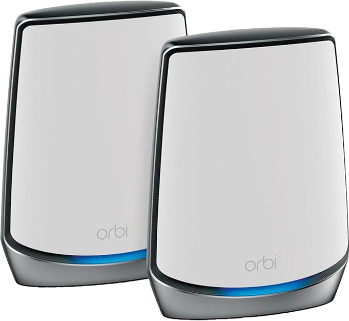NETGEAR Orbi RBK852 AX6000 WiFi 6 Tri-Band Mesh WLAN System