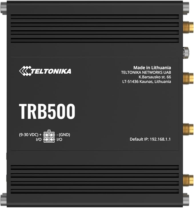 Teltonika TRB500 5G Gateway: Ultraschnelle Konnektivität für Industrielle IoT Anwendungen