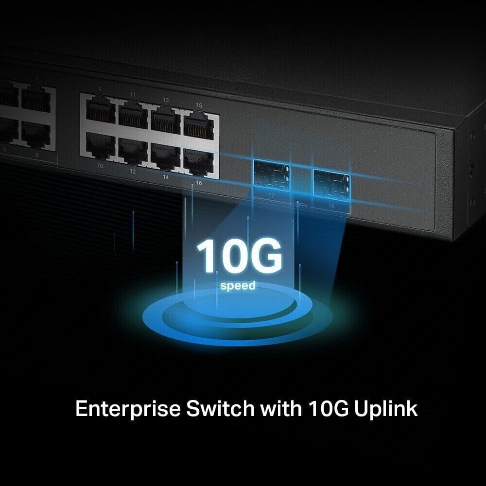 TP-Link Omada SG3218XP-M2 16-Port 2.5G PoE+ L2+ Managed Netzwerk Switch