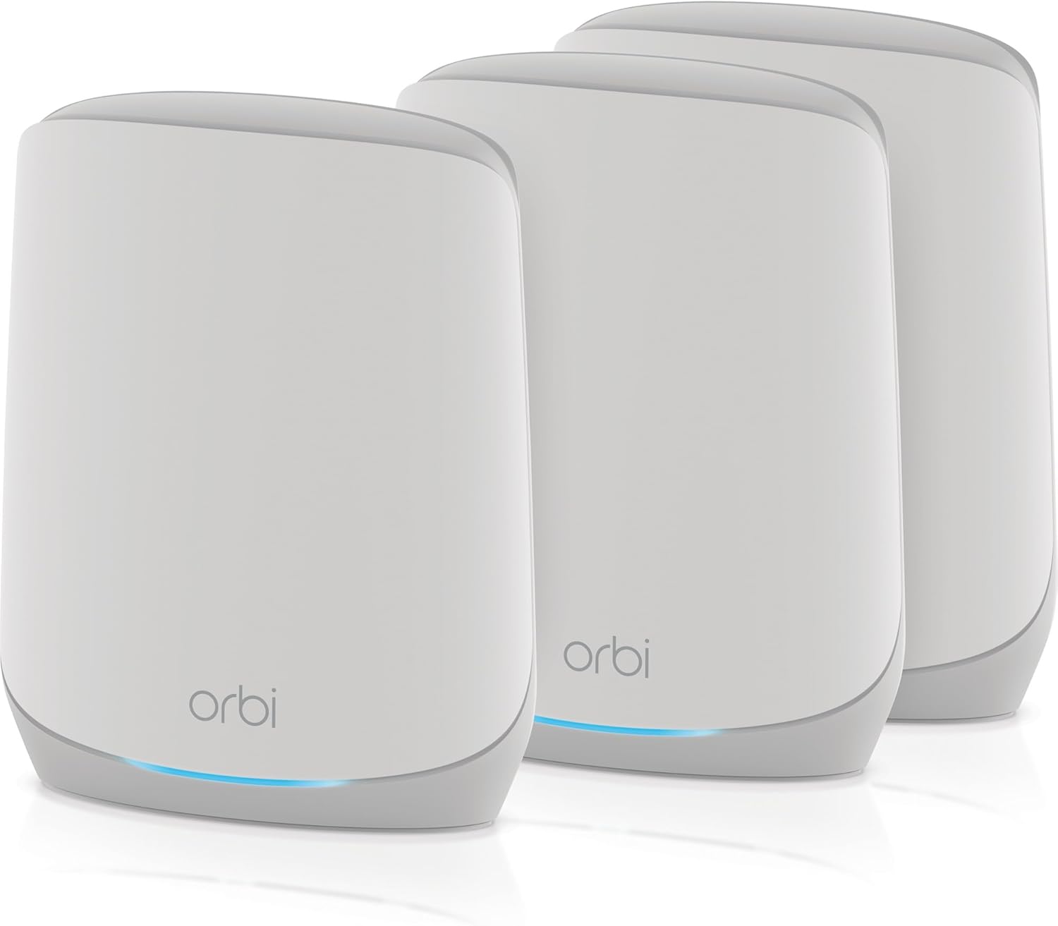 NETGEAR Orbi RBK763S WiFi 6 Mesh System AX5400 – Router mit 2 Satelliten für 525m² Abdeckung