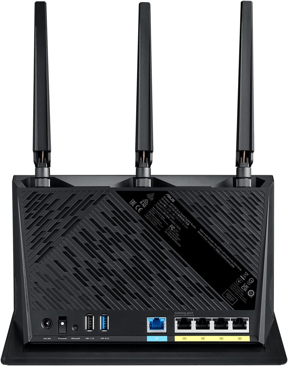 ASUS RT-AX86S AX5700 WiFi 6 Gaming-Router Dualband Gigabit AiMesh AiProtection