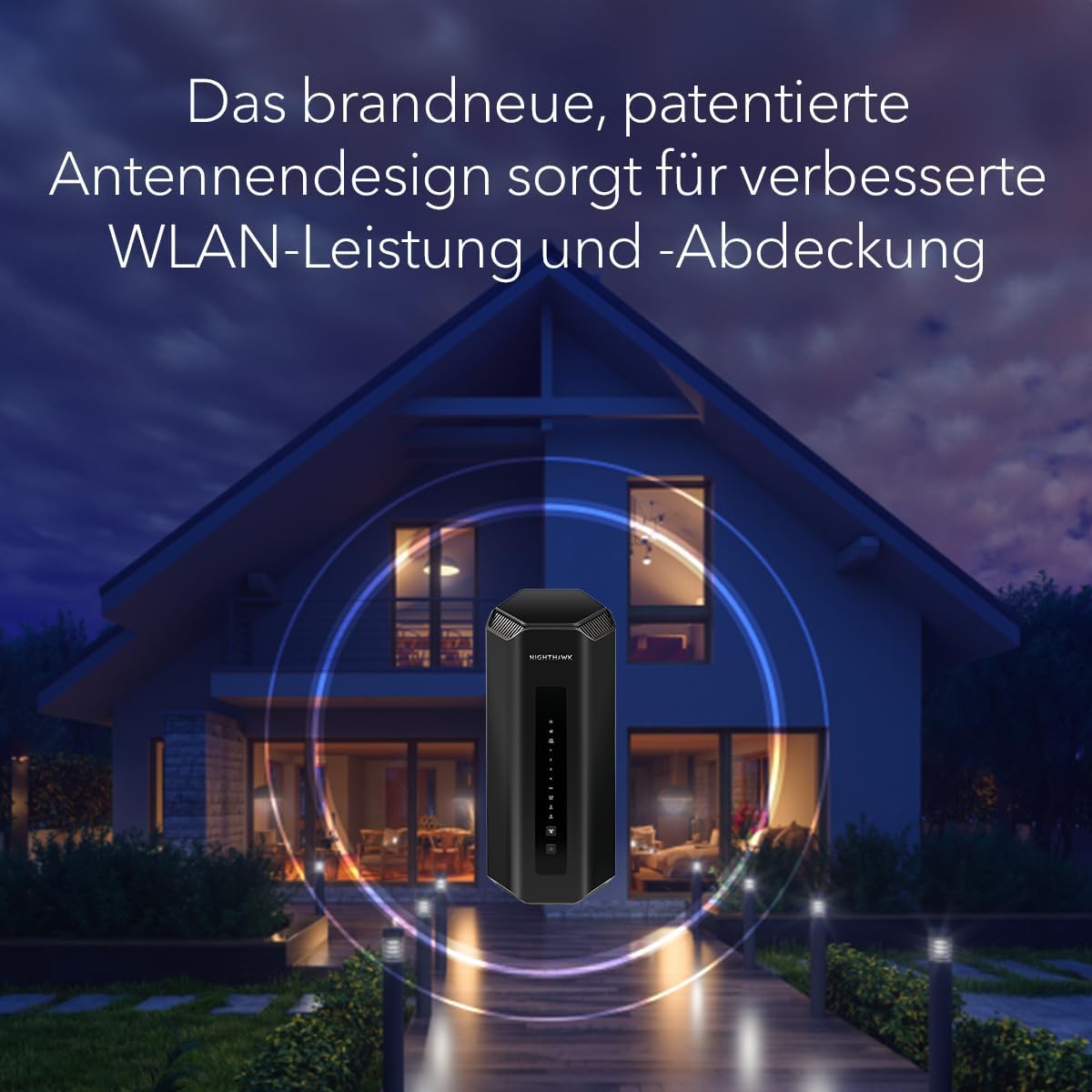 NETGEAR Nighthawk RS700S Tri-Band WiFi 7 Router – Ultraschnell, Sicher, Großflächig
