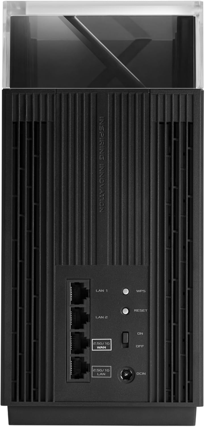 ASUS ZenWiFi Pro XT12 AX11000 Tri-Band WiFi 6 Mesh System: 2.5G Ports, 560m² Abdeckung
