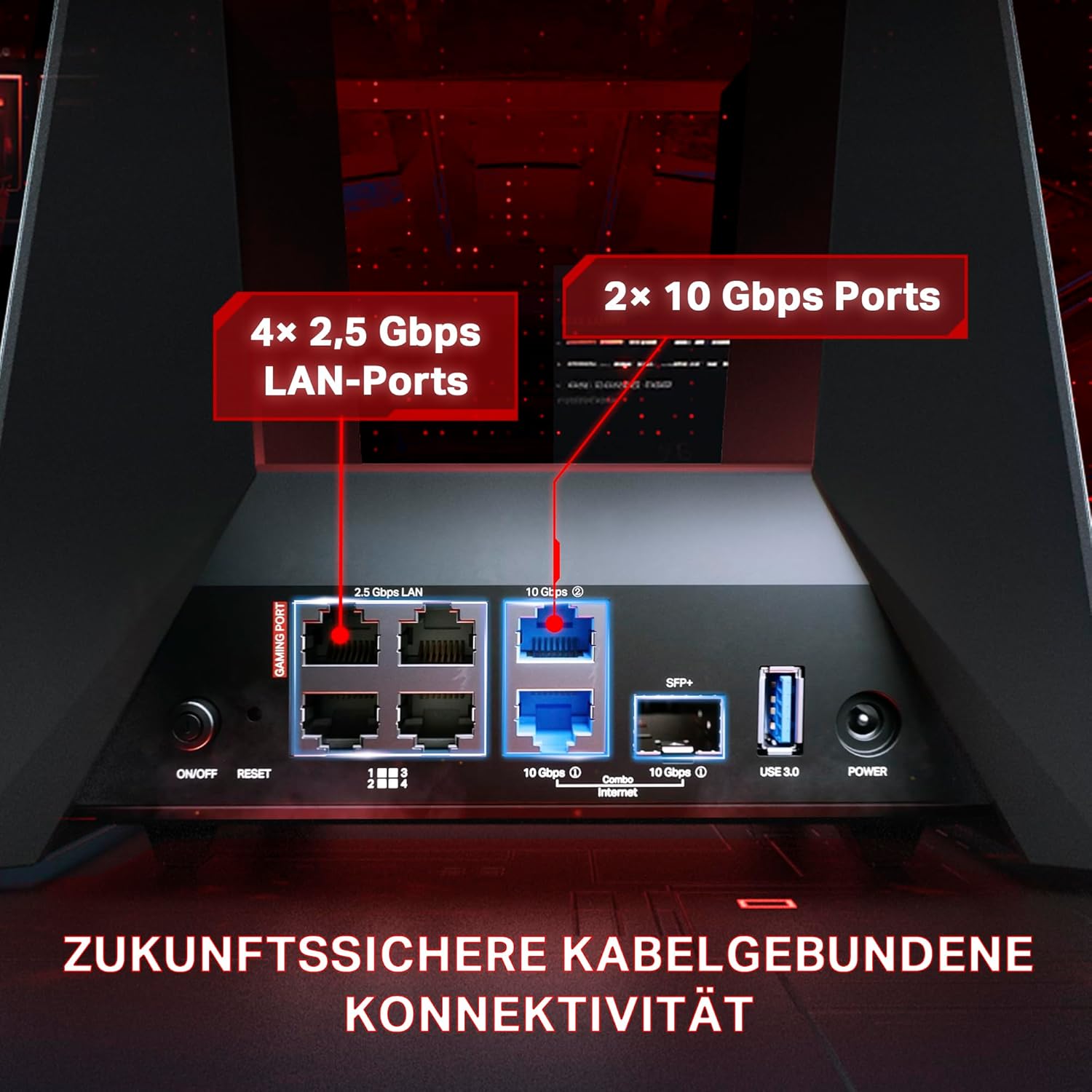 TP-Link Archer GE800 Tri-Band Wi-Fi 7 Gaming Router für Ultimative Geschwindigkeit