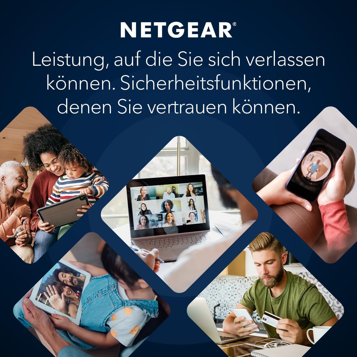 NETGEAR Nighthawk RS700S Tri-Band WiFi 7 Router – Ultraschnell, Sicher, Großflächig