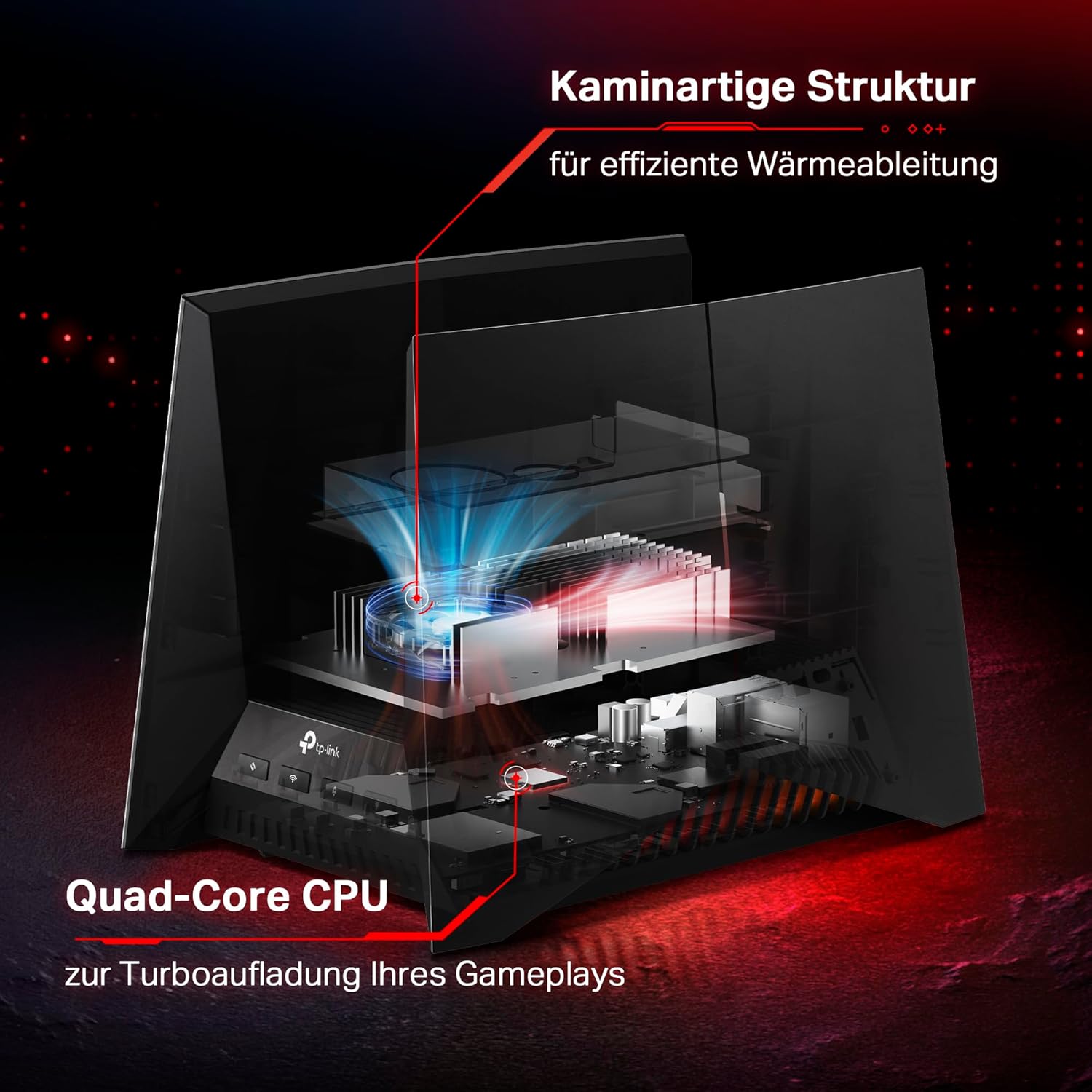 TP-Link Archer GE800 Tri-Band Wi-Fi 7 Gaming Router für Ultimative Geschwindigkeit