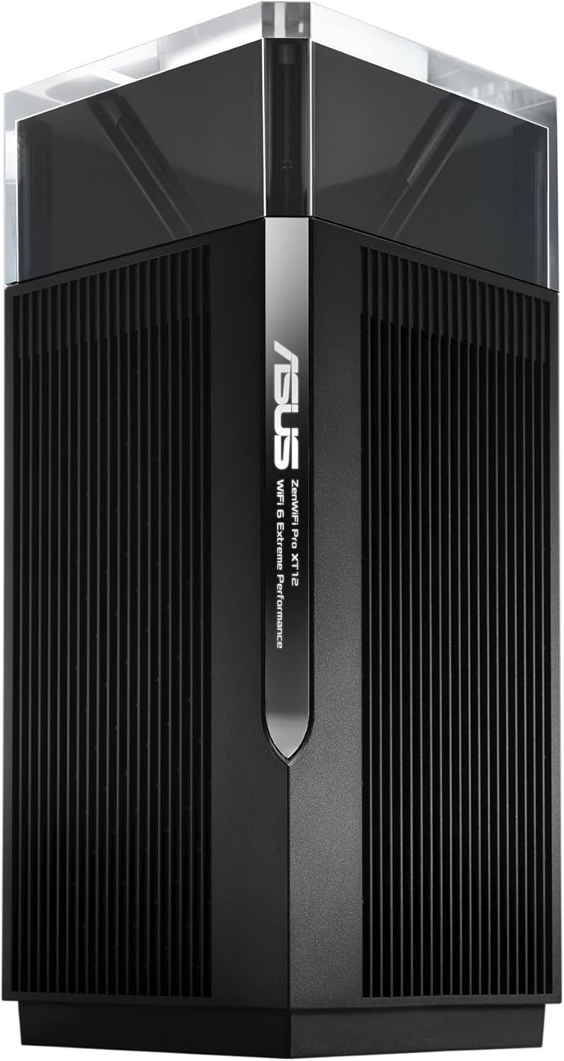 ASUS ZenWiFi Pro XT12 AX11000 Tri-Band WiFi 6 Mesh System: 2.5G Ports, 560m² Abdeckung