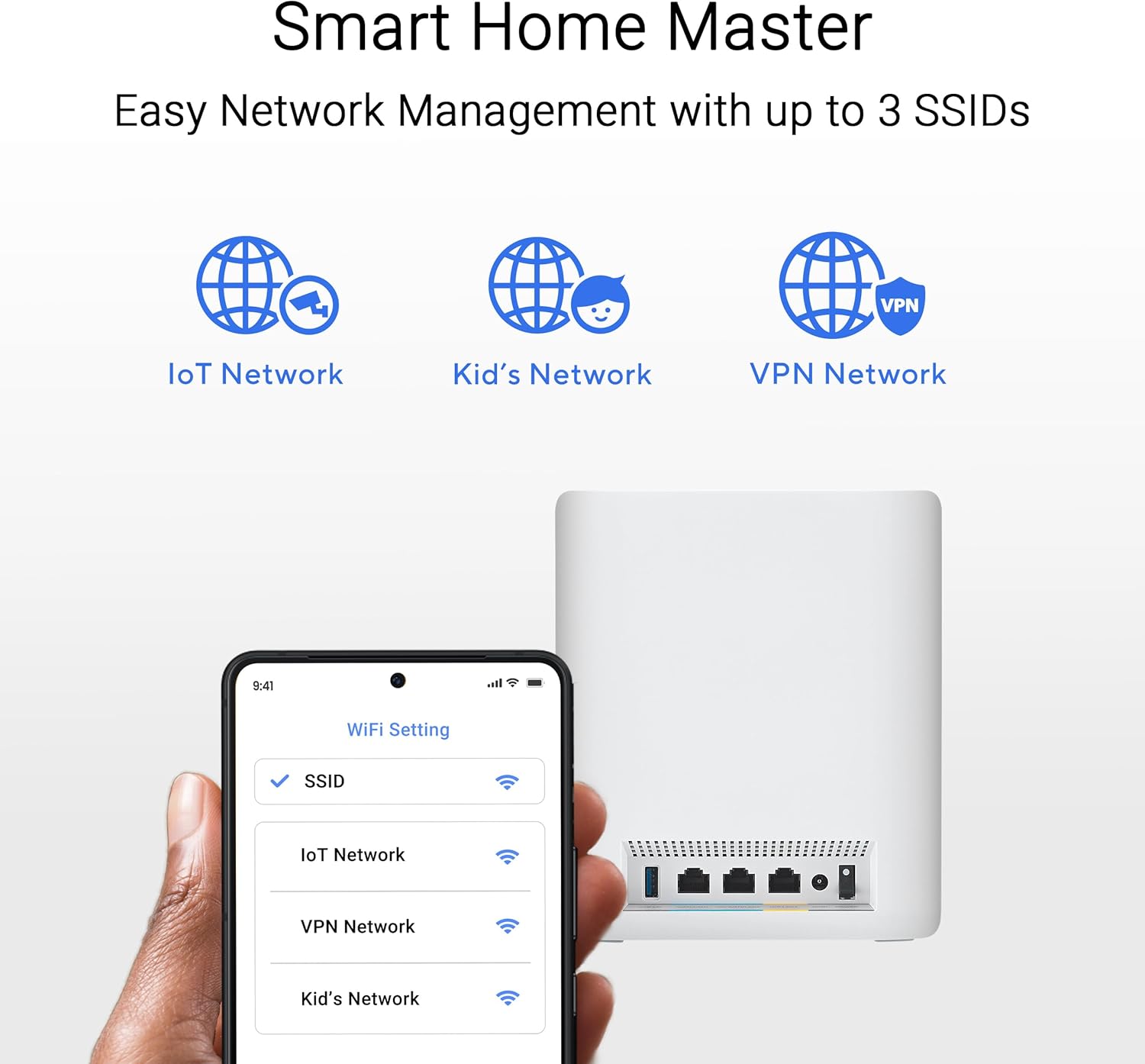 ASUS ZenWiFi BT10 Tri-Band WiFi 7 AiMesh Router 18 Gbit/s 10G