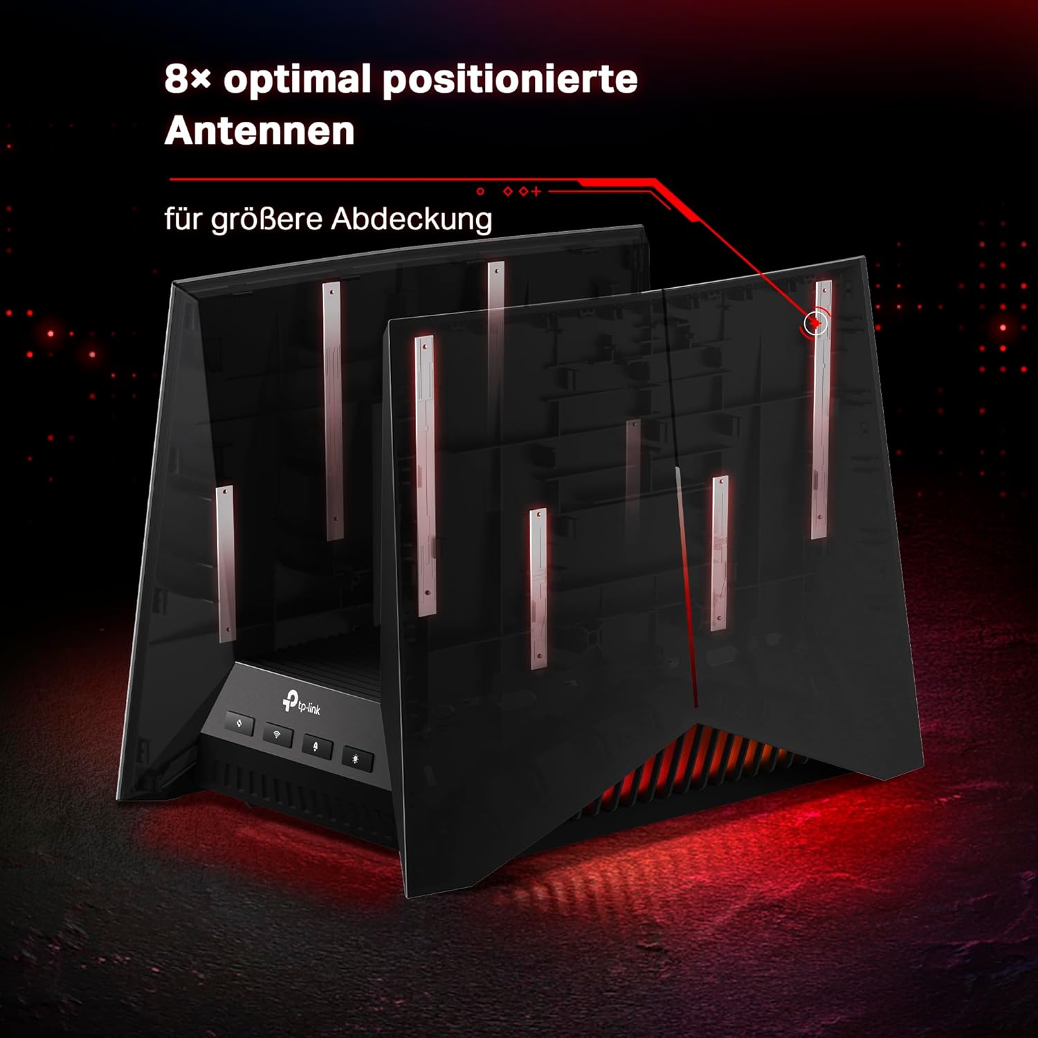TP-Link Archer GE800 Tri-Band Wi-Fi 7 Gaming Router für Ultimative Geschwindigkeit