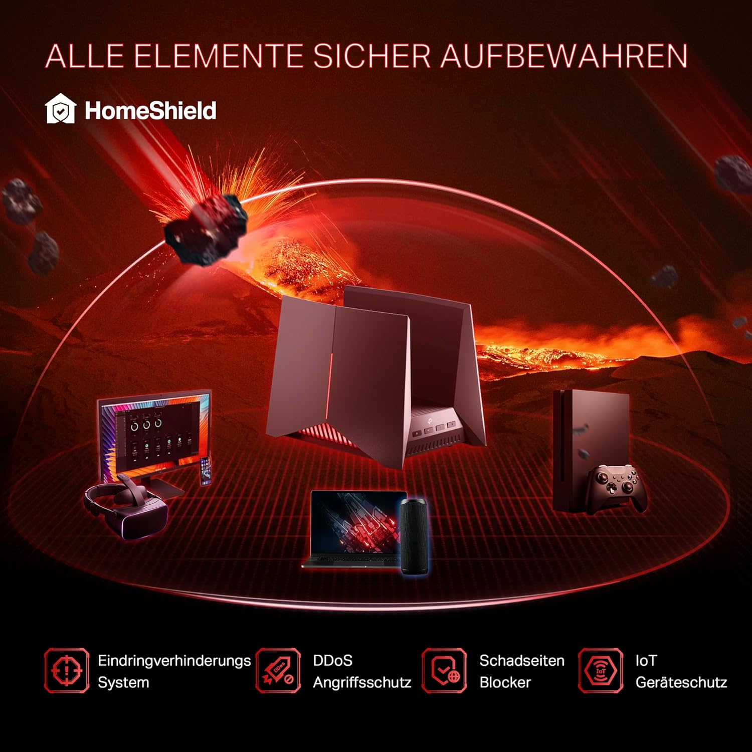 TP-Link Archer GE800 Tri-Band Wi-Fi 7 Gaming Router für Ultimative Geschwindigkeit