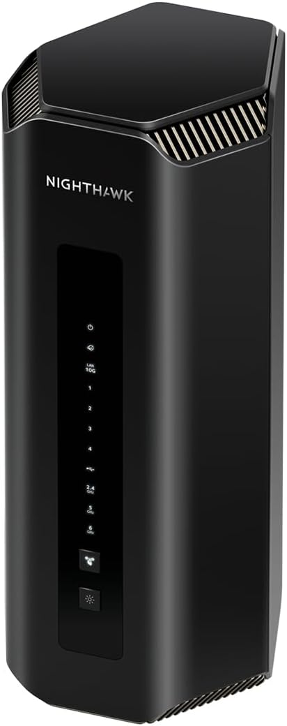 NETGEAR Nighthawk RS700S Tri-Band WiFi 7 Router – Ultraschnell, Sicher, Großflächig
