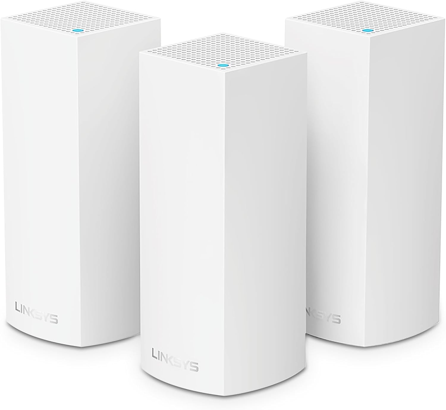 Linksys Velop AC6600 Tri-Band Mesh WLAN System 3er-Pack für 4+ Schlafzimmer