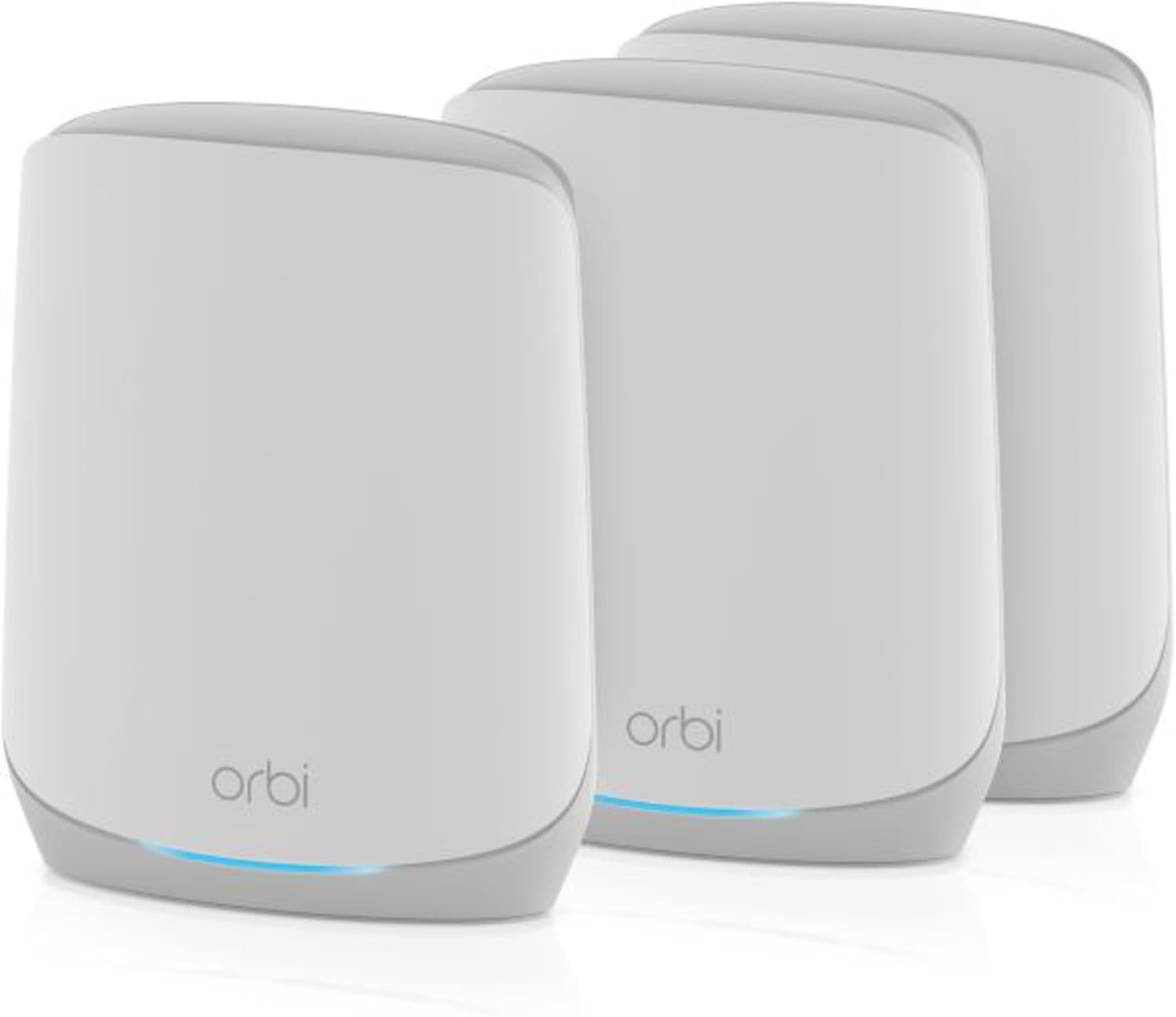 NETGEAR Orbi RBK763S WiFi 6 Mesh System AX5400 – Router mit 2 Satelliten für 525m² Abdeckung