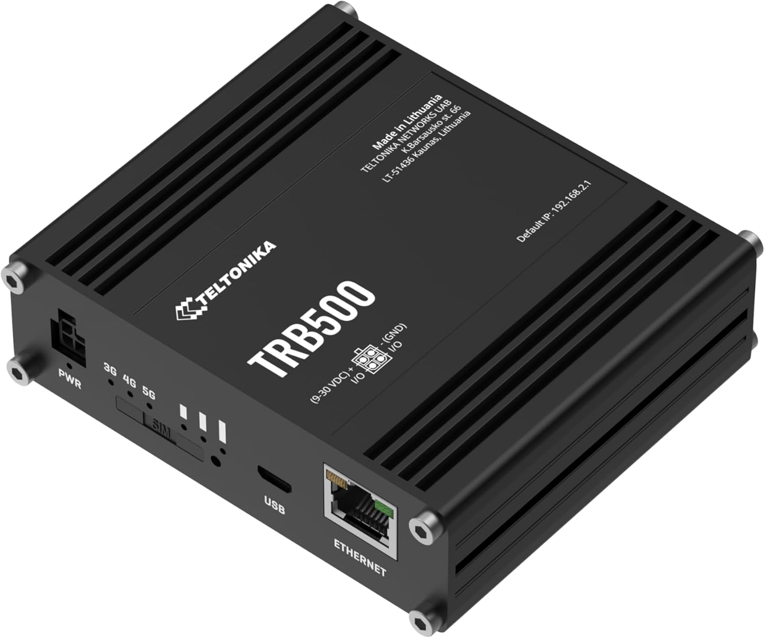 Teltonika TRB500 5G Gateway: Ultraschnelle Konnektivität für Industrielle IoT Anwendungen