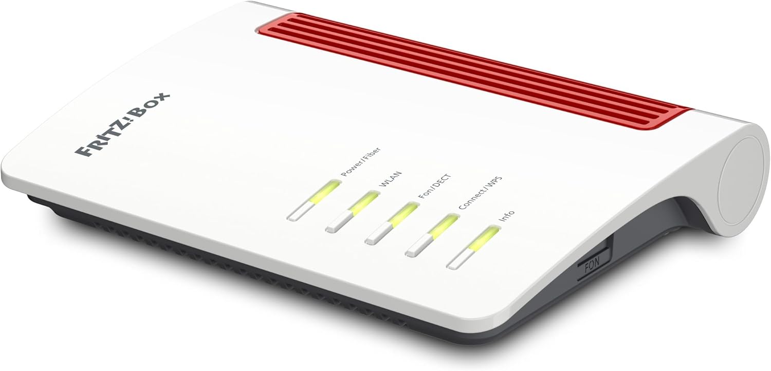AVM FRITZ!Box 5530 Fiber XGS-PON Glasfaser-Router mit Wi-Fi 6 und Mesh