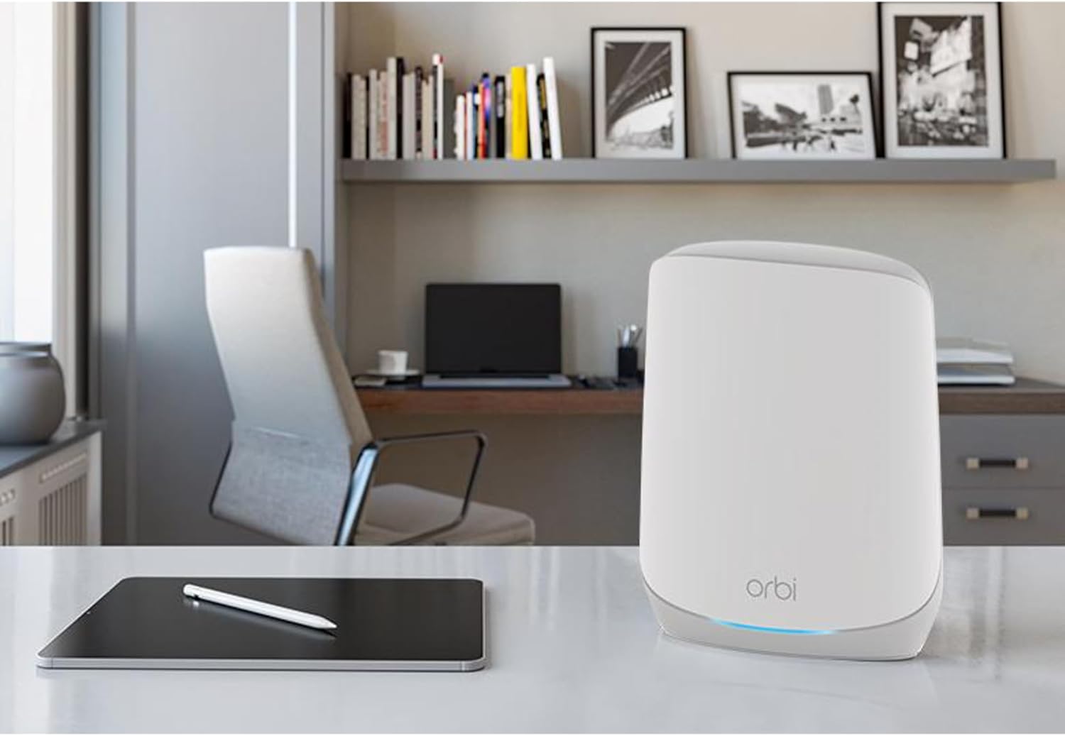 NETGEAR Orbi RBK763S WiFi 6 Mesh System AX5400 – Router mit 2 Satelliten für 525m² Abdeckung