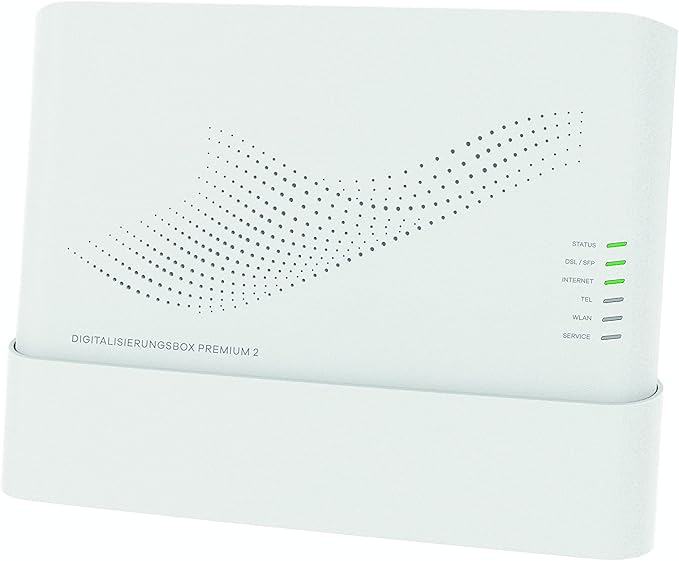 Telekom Digitalisierungsbox Premium 2: Leistungsstarker Wi-Fi 6 Business Router DSL Glasfaser VPN