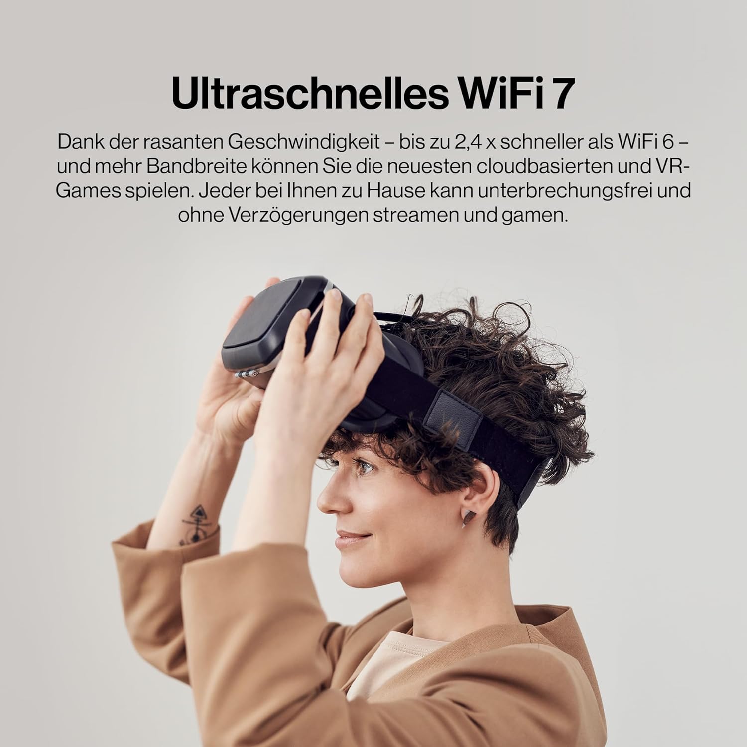 Linksys Velop Pro 7 WiFi 7 Mesh MBE7002 Tri-Band 10 Gbit/s Heimnetzwerk 2er-Pack